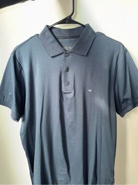 rag & bone navy men's polo t-shirt
